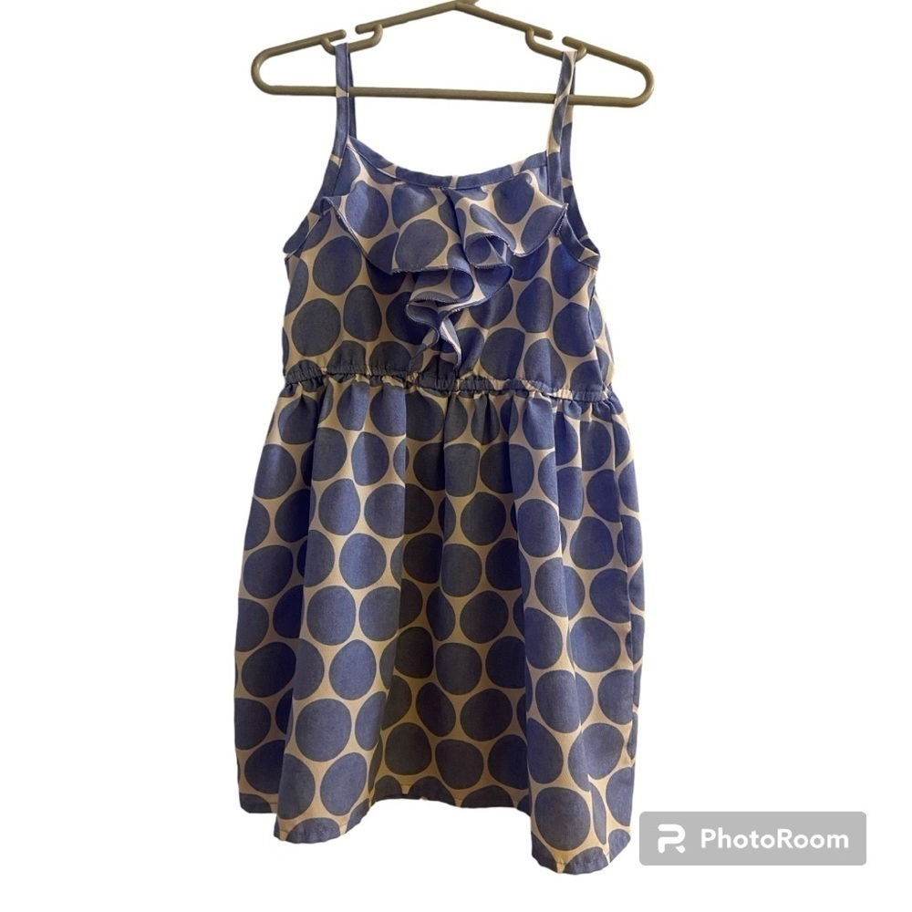 Cherokee Girls Size 5T Ruffle Polka Dot Sundress
